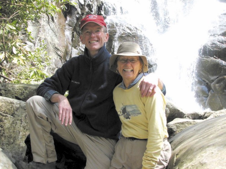 George Largay and his wife, Geraldine. Largay has been missing since July, 2013 from a portion of the Appalachian Trail between Route 4 near Rangeley and Route 27 in Wyman Township.