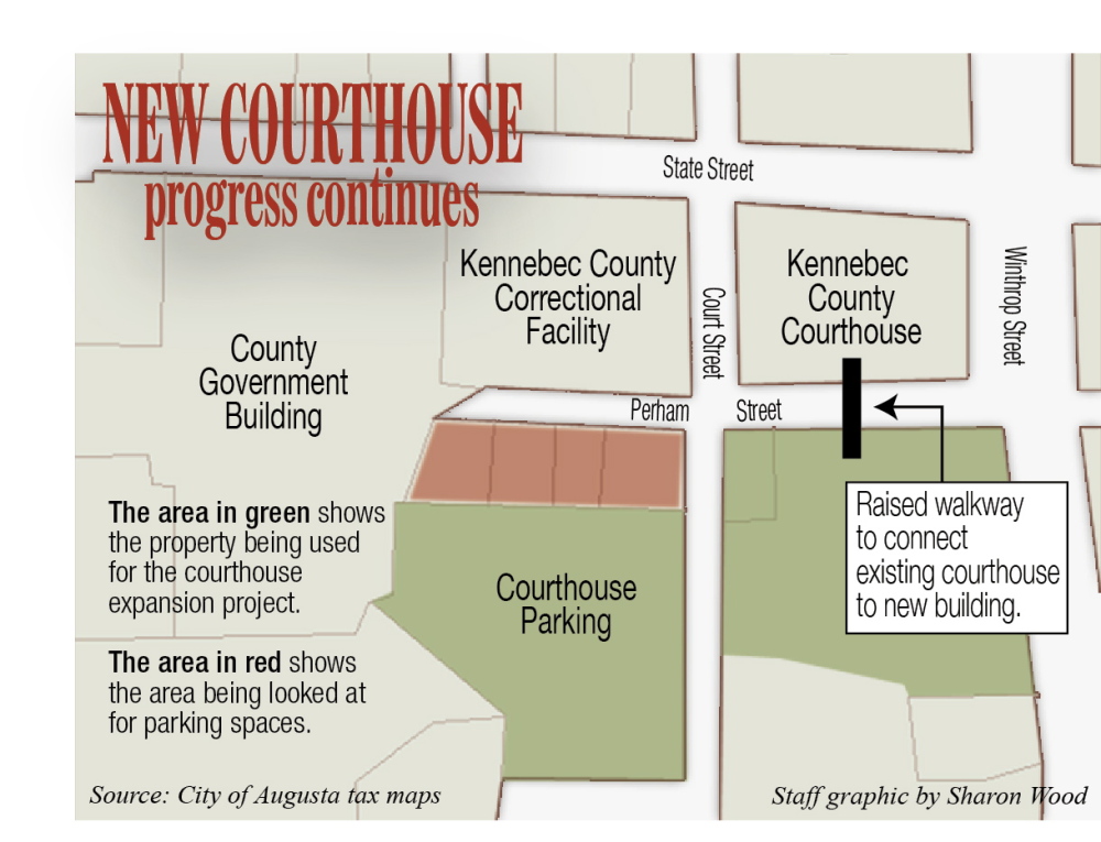 Talks continue on Kennebec courthouse parking area