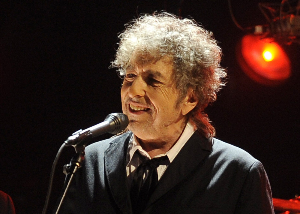 Bob Dylan performs in Los Angeles in this 2012 photo. Sotheby’s described the unidentified seller of a handwritten draft of Dylan’s “Like a Rolling Stone” as a longtime fan from California “who met his hero in a non-rock context and bought directly from Dylan.”