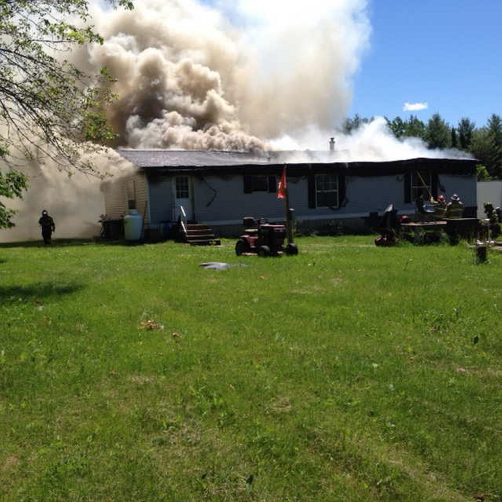 The cause of a fire in a Clinton mobil home last Thursday was caused by an overloaded electrical power strip, state fire investigators said.