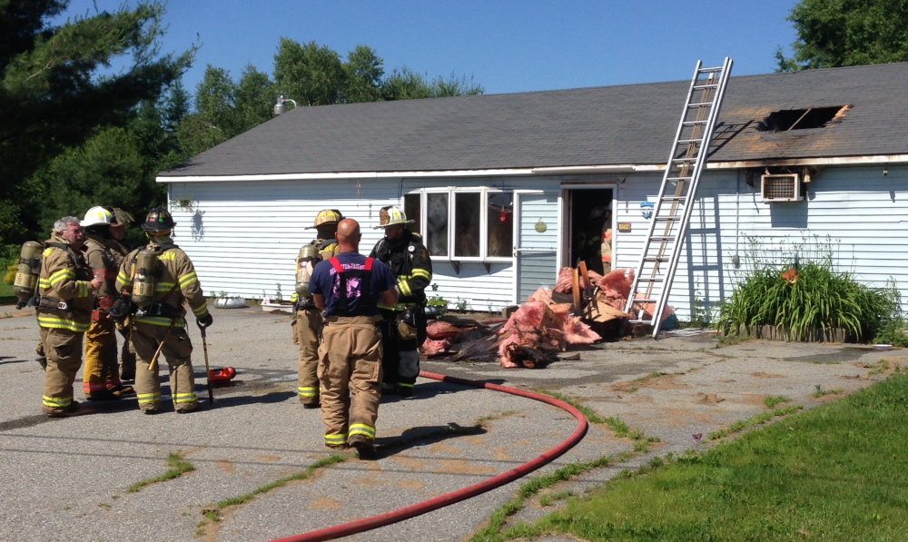 Fire officials say a fire at Hill Rd. in Canaan was probably caused by an electrical problem in or near an air conditioning unit. No injuries were reported, but the home was extensively damaged.