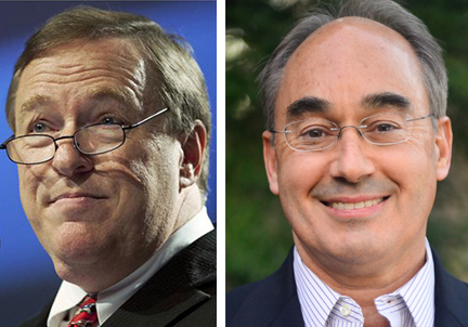Kevin Raye, left, and Bruce Poliquin