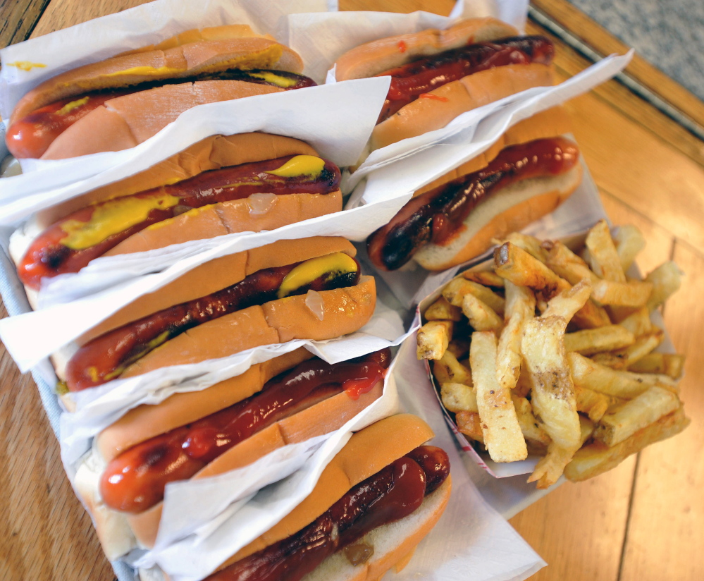 Bolley’s Famous Franks on College Avenue in Waterville served its last hot dog Thursday. The landmark lunch destination closed its doors, ending a 52 year run.