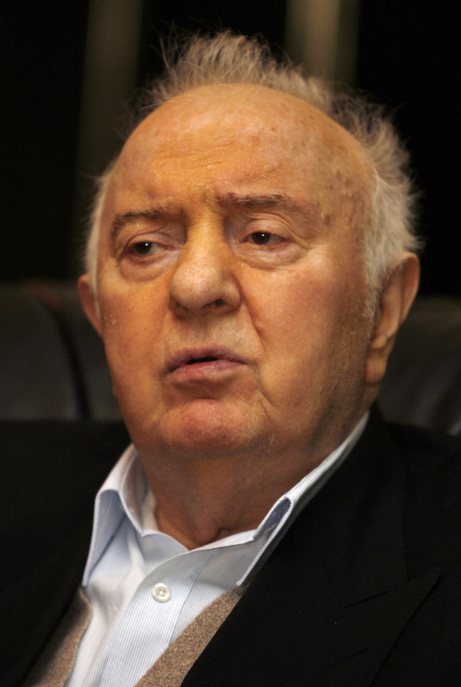 Former Georgian president and ex-Soviet foreign minister Eduard Shevardnadze in a February 2011 photo. U.S. officials forged close ties with Shevardnadze, and the U.S. government gave his nation millions of dollars in aid in hopes of keeping Georgia in the western orbit.