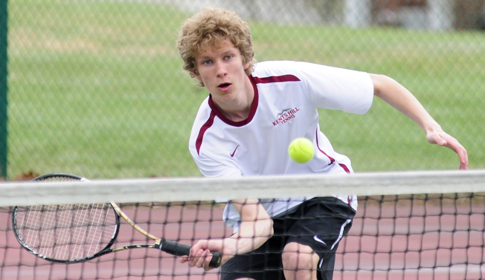 Kents Hill student and Augusta native Robert Patenaude is the Kennebec Journal Boys Tennis Player of the Year.