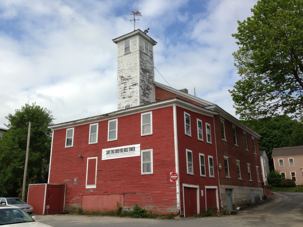 Proceeds from a military encampment at Vaughan Field on Saturday and Sunday will benefit the Hallowell Citizens Initiative Committee’s efforts to save city’s historic 1899 fire tower.
