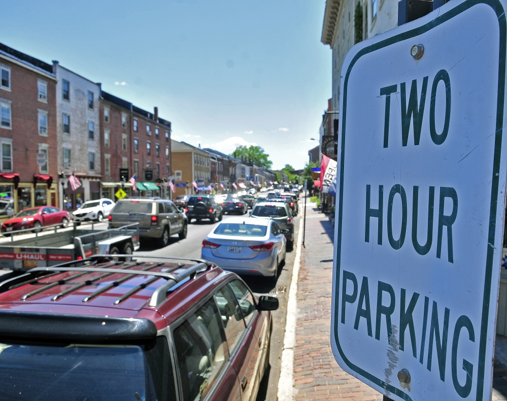 Hallowell officials are considering adding a part-time parking officer and increasing ticket fees after years of lax enforcement and complaints from businesspeople.