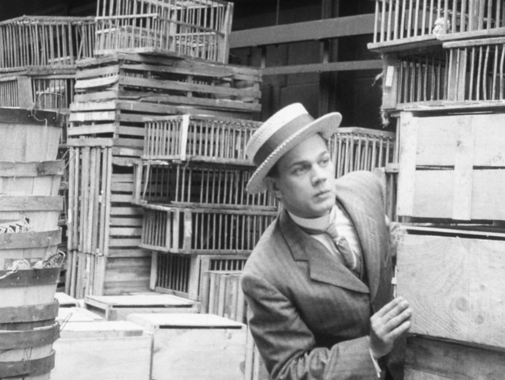 Joseph Cotten in a still from the 1938 Orson Welles movie “Too Much Johnson.”