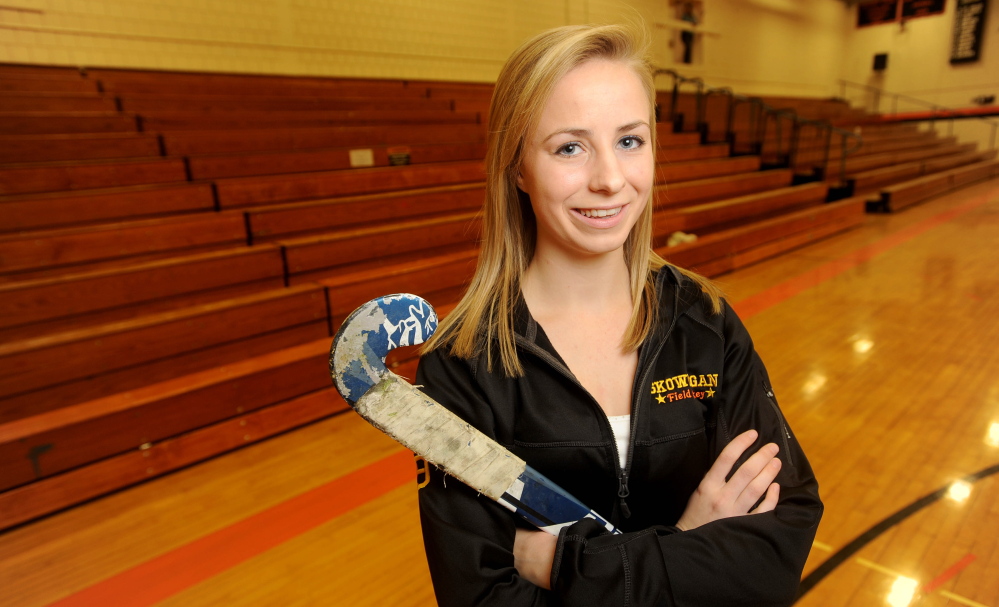 Reigning Morning Sentinel Field Hockey Player of the Year Allison Lancaster is one of several standouts who will particpate in the annual senior all star game Saturday at Thomas College