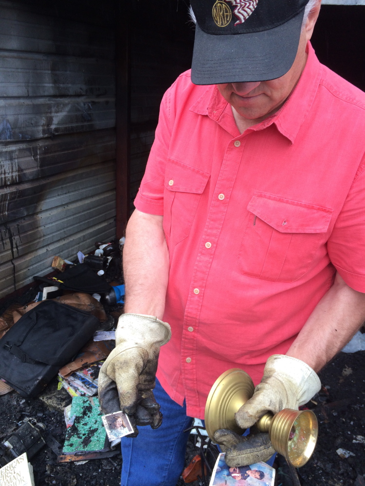 GALLERY Fire destroys Skowhegan storage units Kennebec Journal and