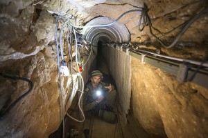 Mideast Israel-Palestinians-Tunnel Threat