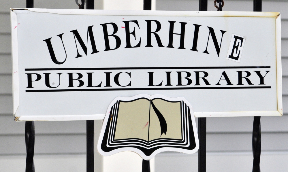 The new Umberhine Public Library is seen in a photo on Thursday in Richmond. It is scheduled to open on August 9th.