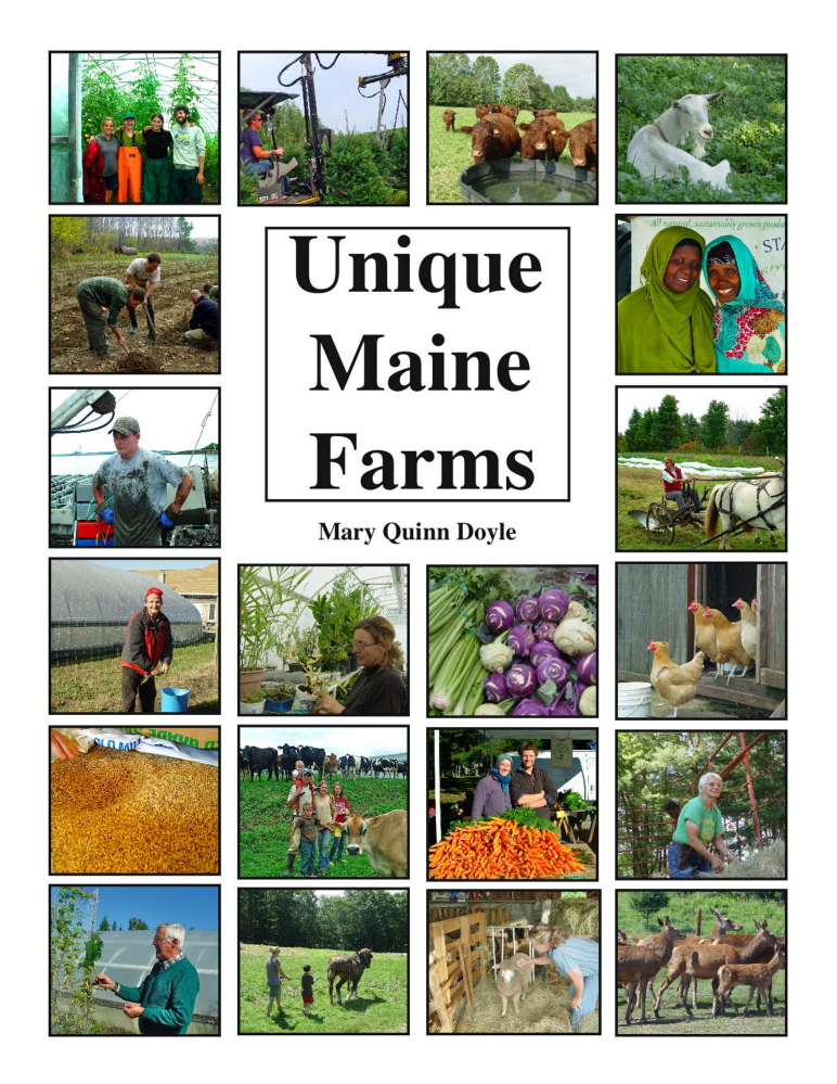 “Unique Maine Farms” is due to be released next month and features a number of central Maine farms.