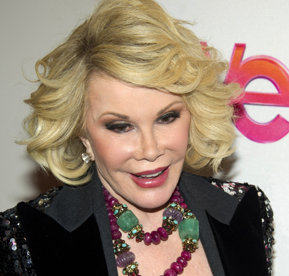 Joan Rivers remains hospitalized three days after going into cardiac arrest at a doctor’s office in New York City.