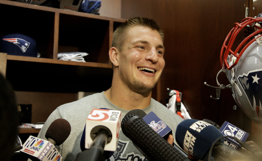 Ready to go? Rob Gronkowski thinks so, but the final decision rests with his coach.