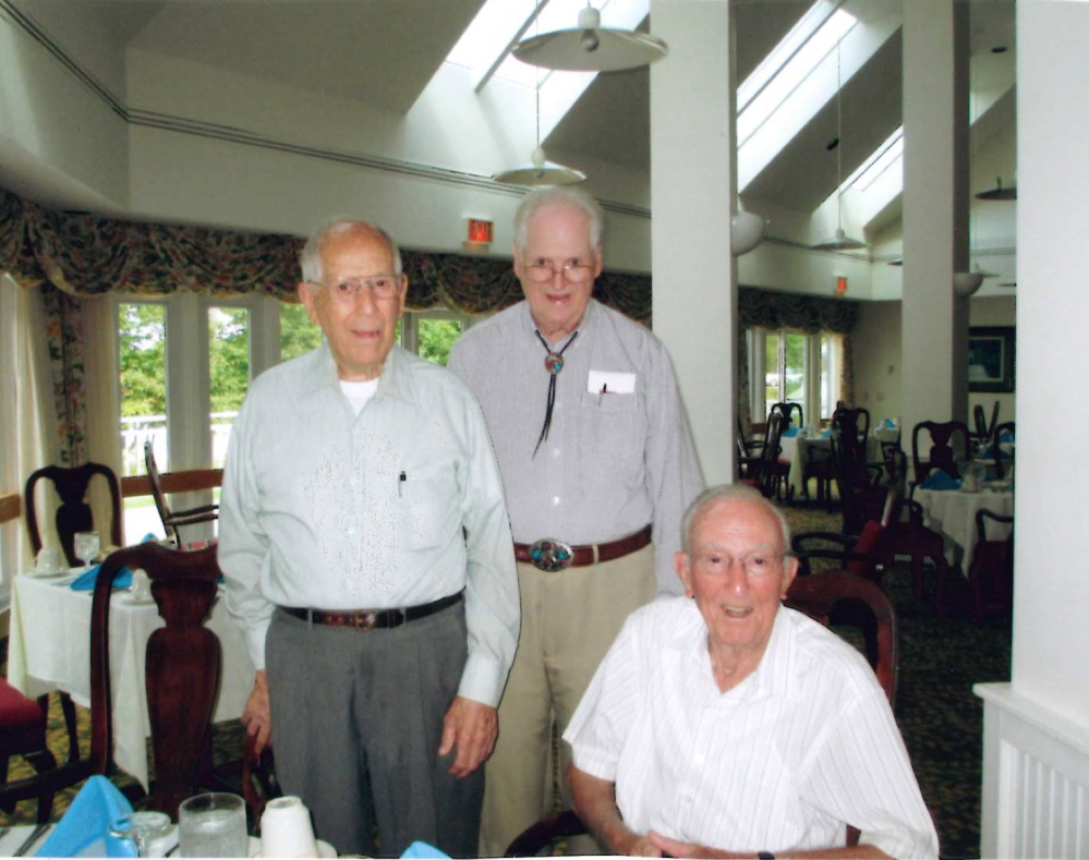 From left are Robert Ilfill, Herman “Red” Nichols and Roy Winchenbach.
