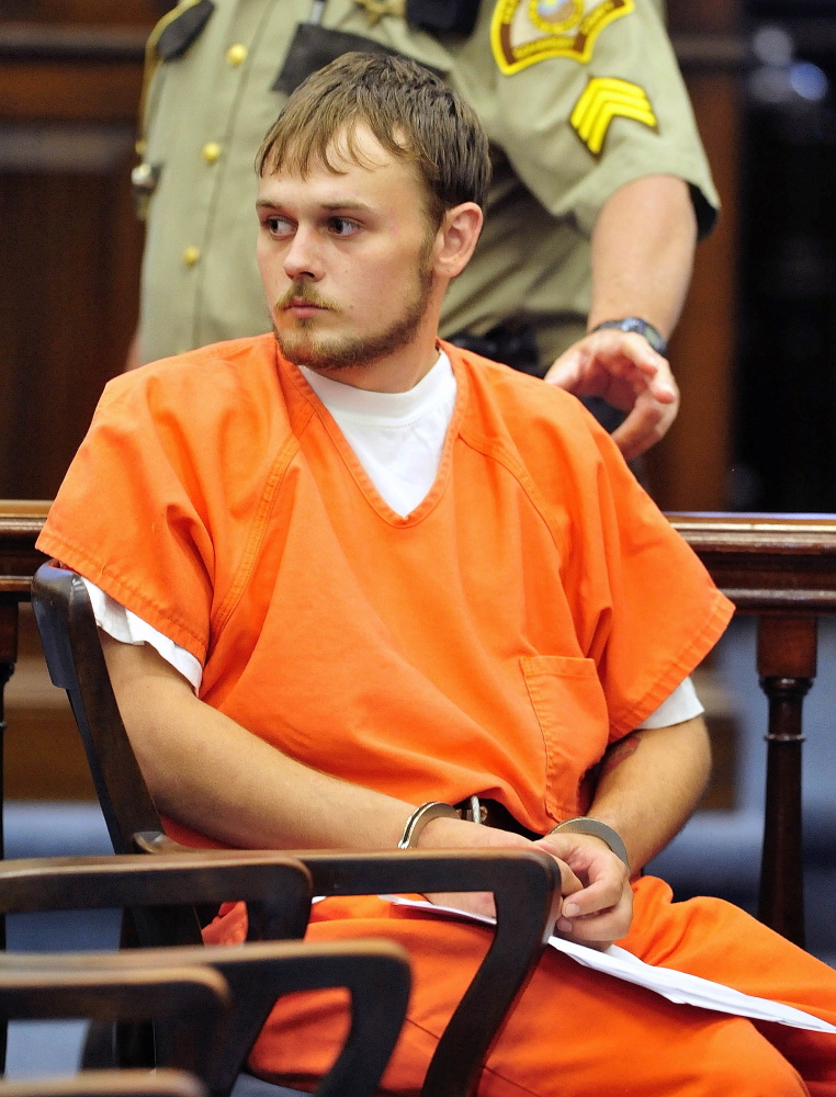 Jason Cote, 22, of Hurd’s Corner Road, appears in July 2013 in Somerset County Superior Court in Skowhegan.