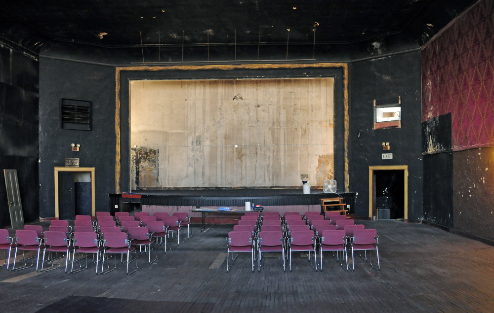 The third floor theater space at Gardiner’s Johnson Hall will be used Saturday for performances for the first time since the 1980s.