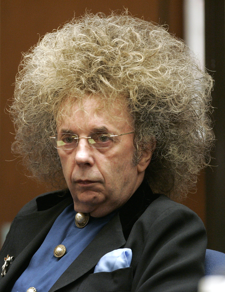 This May 23, 2005 file photo shows music producer Phil Spector during his trial at the Los Angeles Superior Court in Los Angeles.