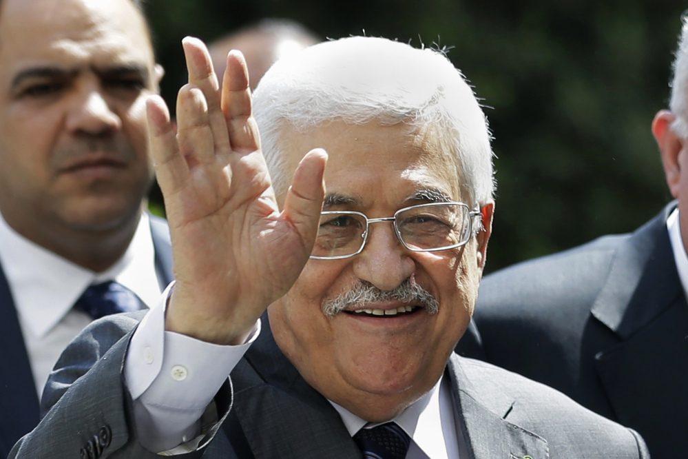 Palestinian President Mahmoud Abbas is pressing the United Nations to set a deadline for Israel to withdraw from lands captured in the 1967 war.