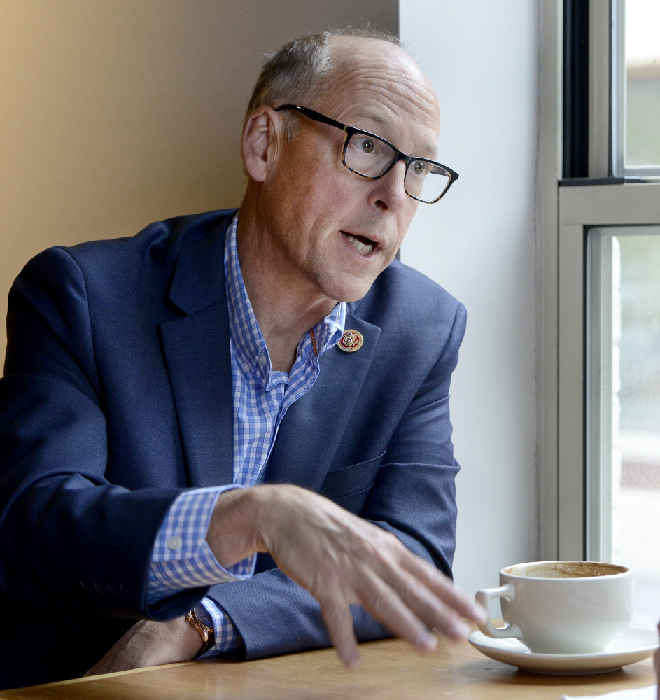 National Republican Congressional Committee Chairman U.S. Rep. Greg Walden, R-Ore., during an interview Tuesday at Arabica coffee shop in Portland.