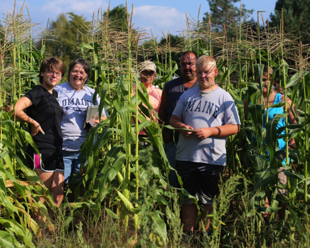 Contributed photo 
 From left are Cheyenne Stevens, Julie Richard, Richard Gondek, Brian Foran, Drew Foran, and Taylor Campanelli working in our community garden.