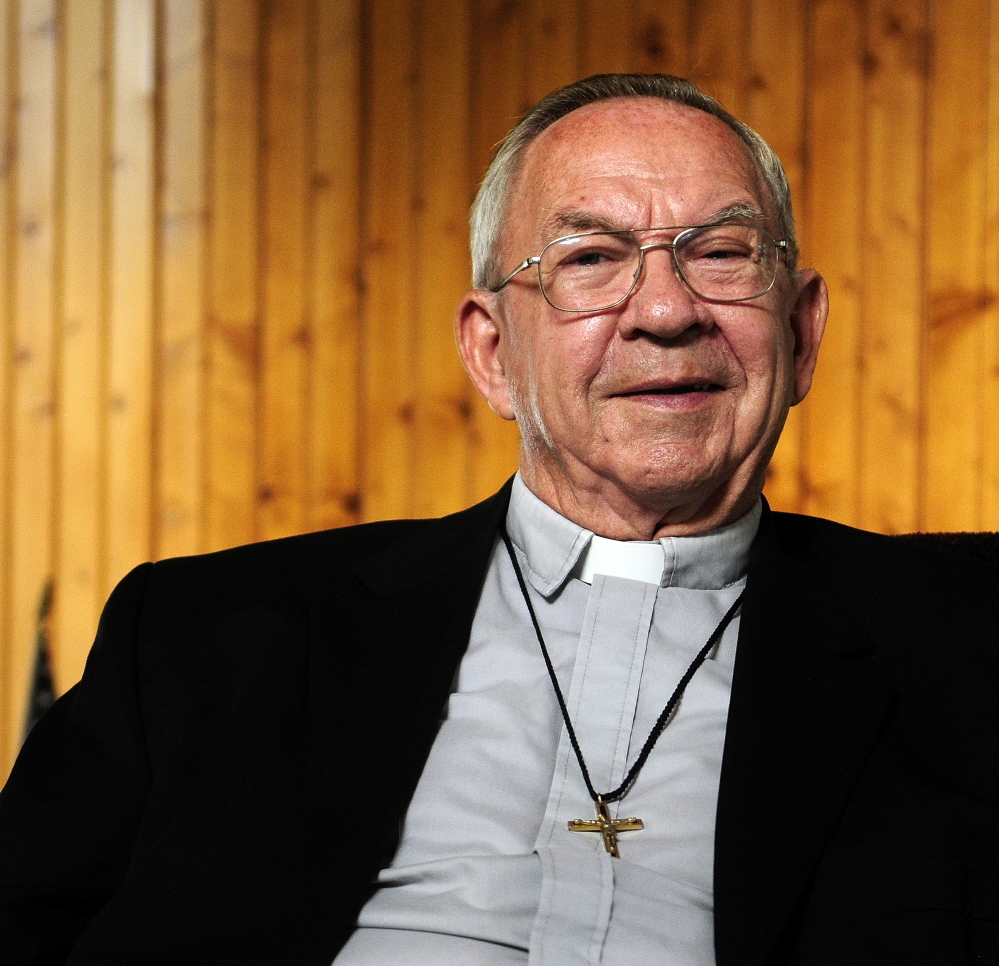 The Rev. Real “Father Joe” Corriveau has long had support from his native Winthrop for his efforts as a missionary priest in Haiti.