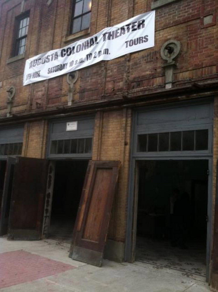 The under-renovation Colonial Theater, on Water Street in Augusta, is the latest addition to the Maine Ghost Hunters fundraising and ghost tour program. Members of the MGH’s meet-up group can participate in a ghost tour of the Water Street building the next two Saturdays. The group that’s renovating the theater also allows the public to come in and take a look for free from 10 a.m. to 2 p.m. on Saturdays until the end of the month.