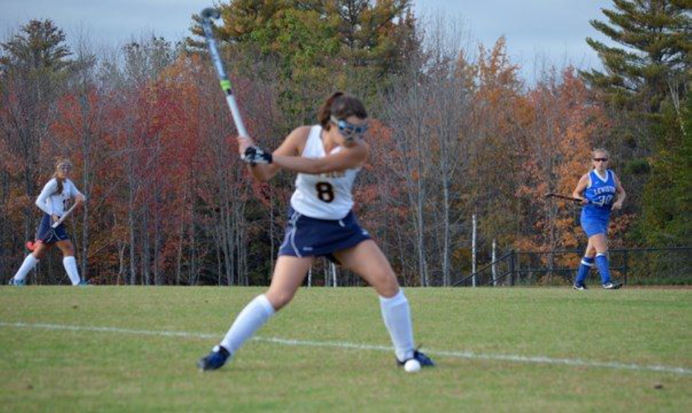 Contributed photo 
 Jenna Bullen has enjoyed a strong season for the Mt. Blue field hockey team this fall. The Cougars enter the postseason as one of the top teams in Eastern A.