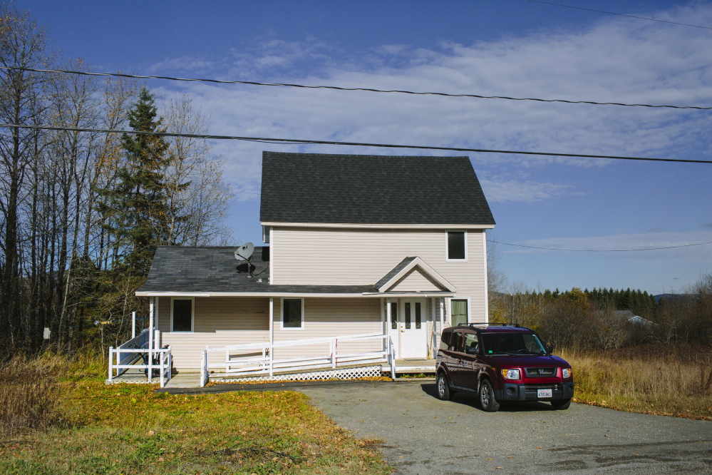 The house of nurse Kaci Hickox who is fighting her quarantine after returning home from ministering to Ebola patients in West Africa. Whitney Hayward/Staff Photographer