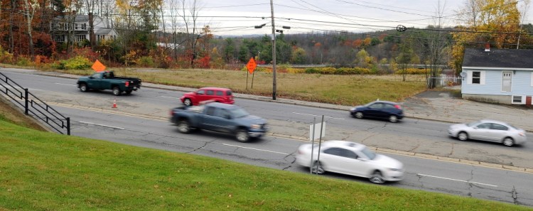 A Western Avenue lot just west of the Interstate 95 interchange in Augusta is the proposed site of a new hotel that will be before the city’s Planning Board Nov. 12.