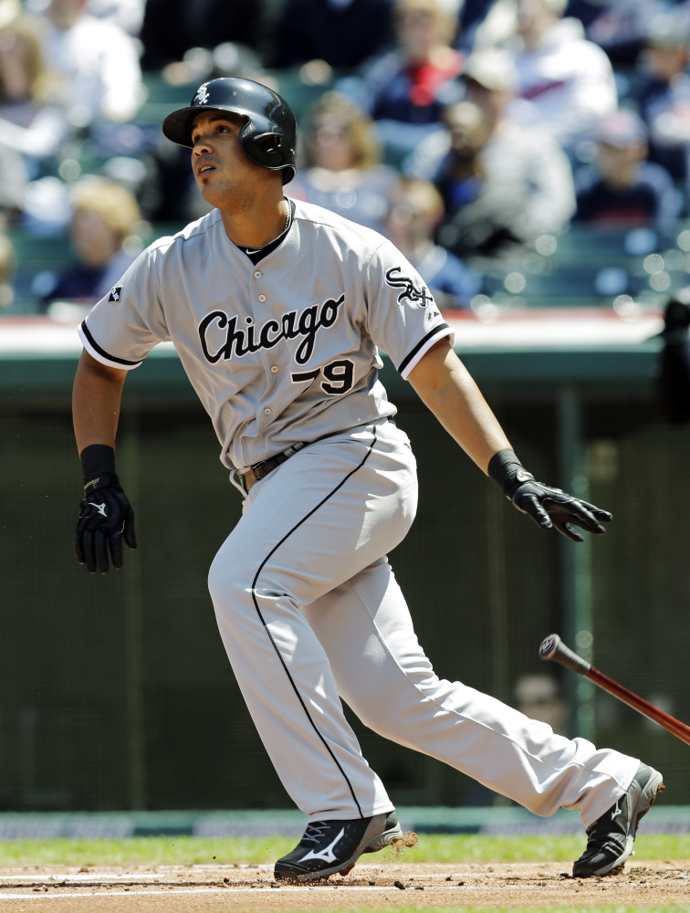 Chicago White Sox first baseman Jose Abreu was a unanimous winner Monday of the AL Rookie of the Year award.