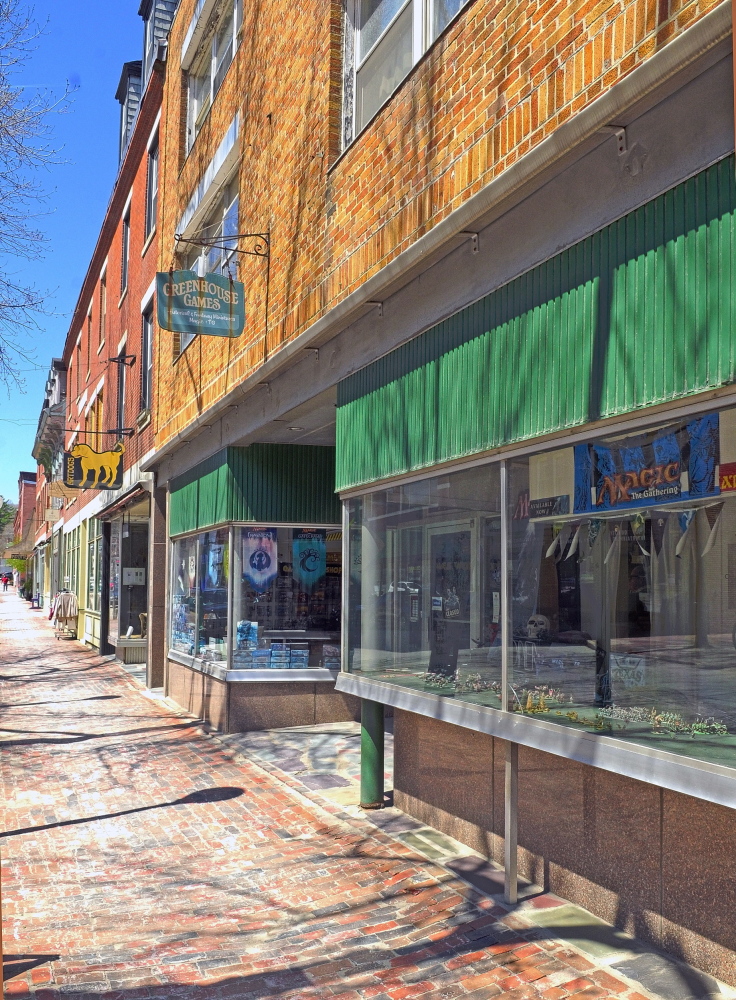 Greenhouse Games, formerly located at 269 Water Street is shown in a photo taken in May 2014 in Gardiner. The Gardiner Co-Op and Cafe project, which evolved from the Kennebec Local Food Initiative, will be housed there.