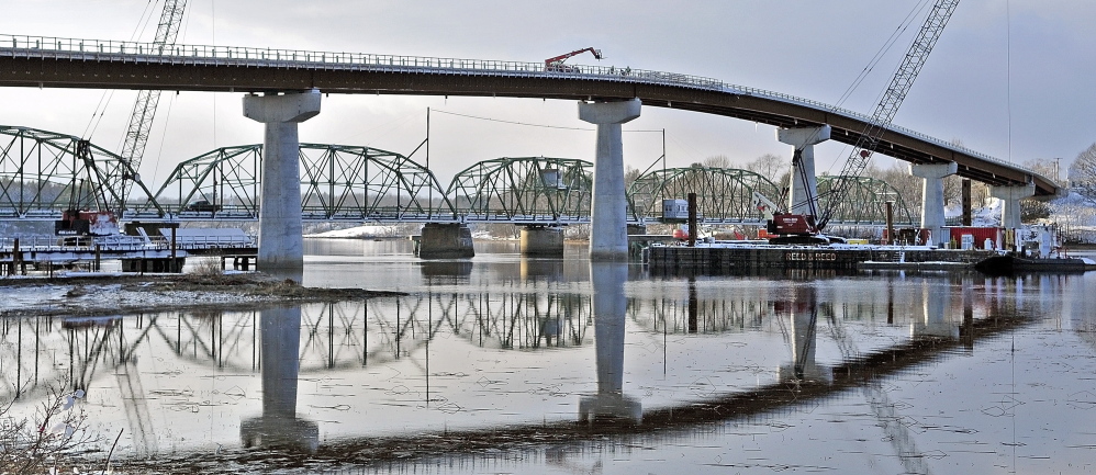 Local residents and politicians are expected to attend a ribbon cutting set for Friday, when the new bridge connecting Richmond and Dresden opens.