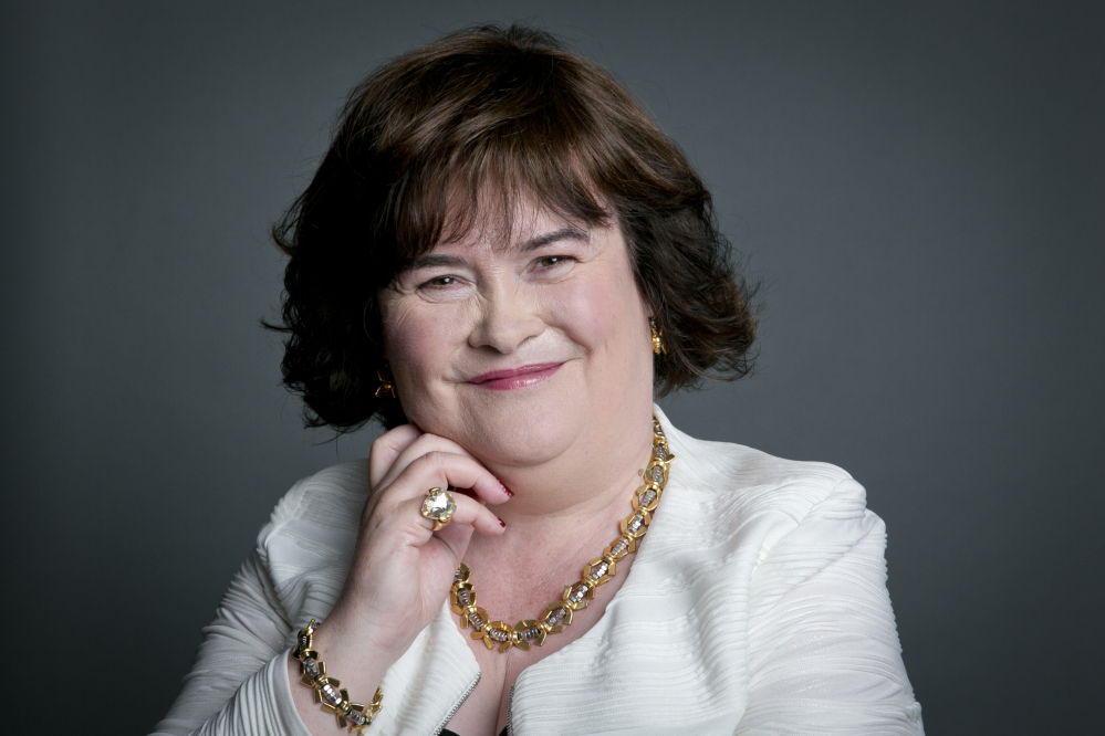 In this June 24, 2014 photo shows Scottish singer Susan Boyle poses for a portrait in promotion of her upcoming US tour in New York.
