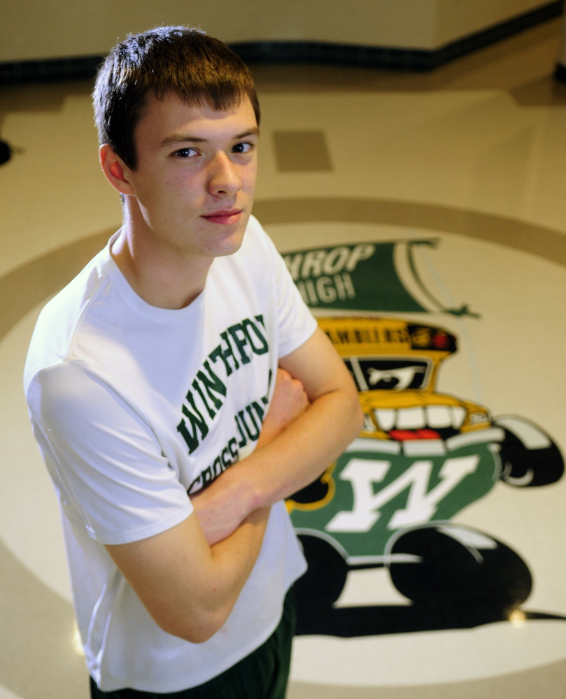 Winthrop’s Ben Allen is the 2014 Kennebec Journal Boys Cross Country Runner of the Year.