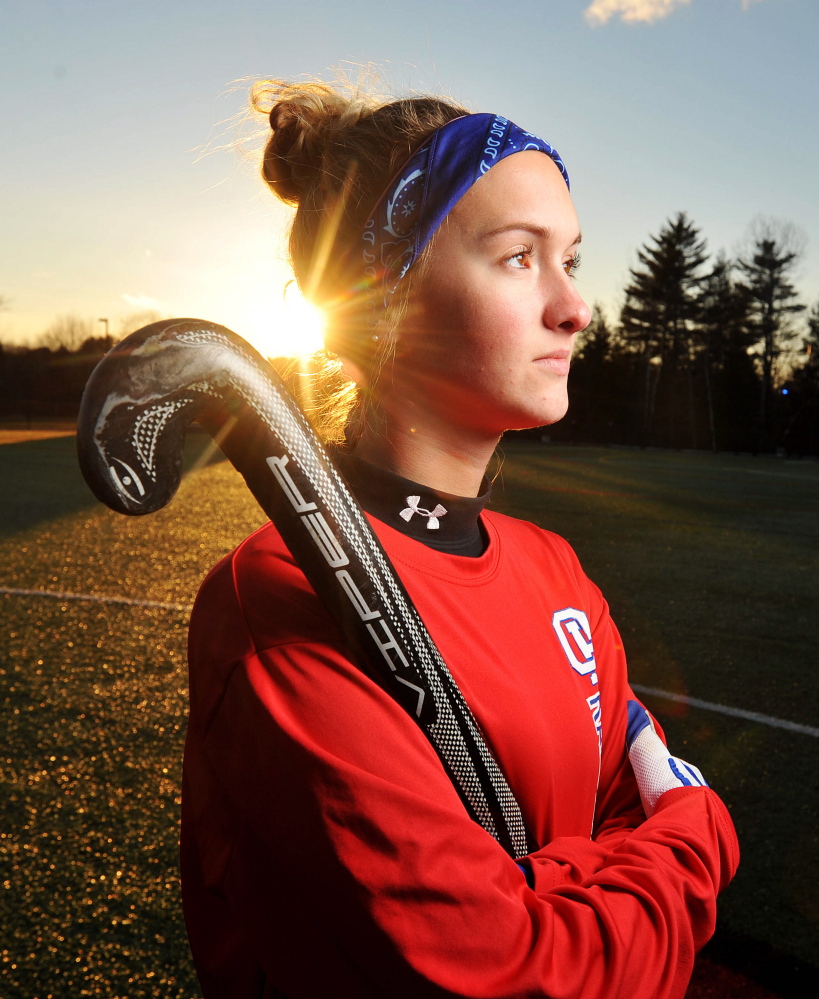 Oak Hill’s Hayley Marshall is the Kennebec Journal Field Hockey Player of the Year.