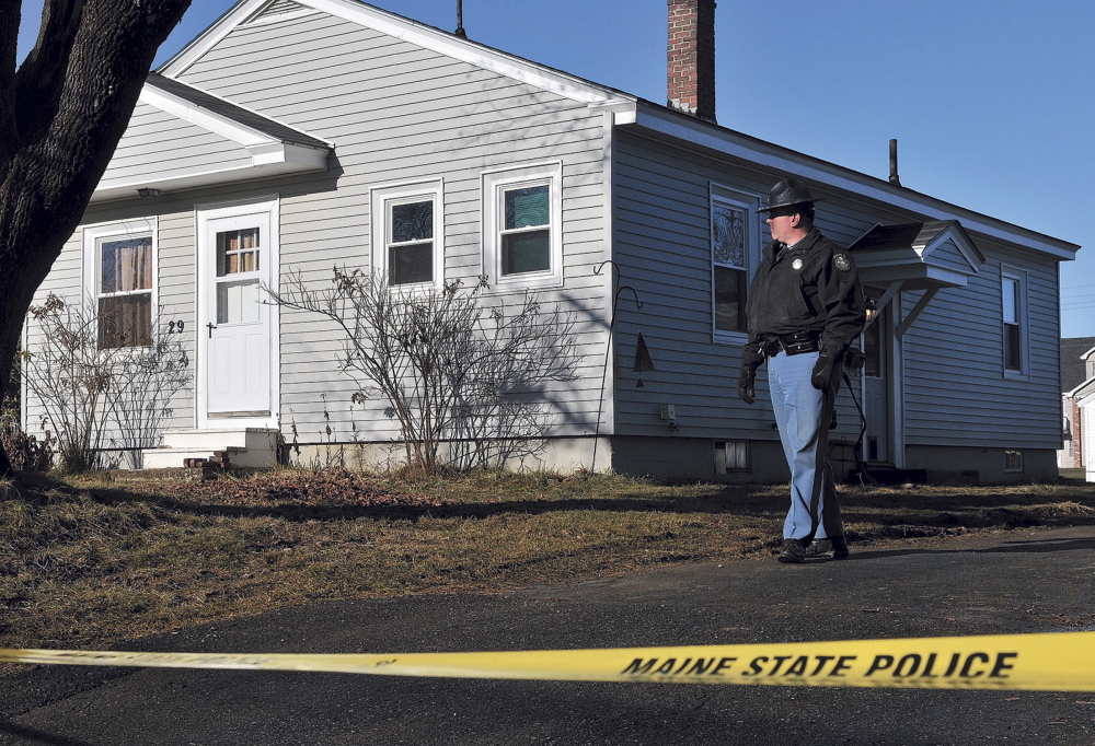 Maine State Police have taped off the residence where 20-month-old Alyla Reynolds was last seen last seen in a picture taken Dec. 22, 2011.
