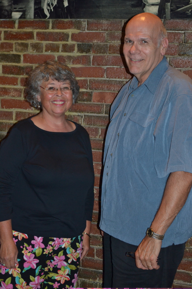 Retired teacher Lori Lewis, a vice president of the museum board of directors, and former RSU 9 superintendent Michael Cormier have headed the fund raising drive for the planned Western Maine Play Museum in Wilton