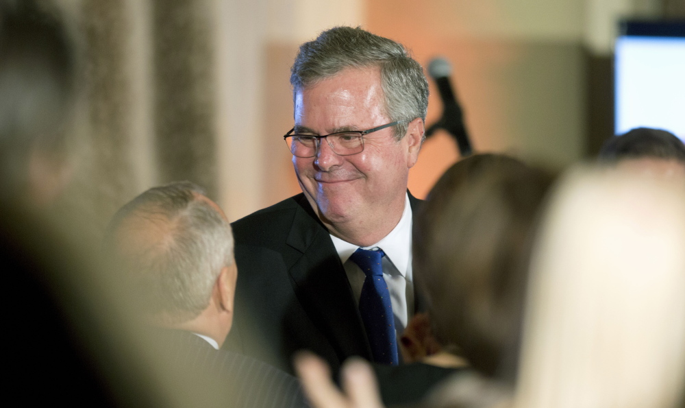Former Florida Gov. Jeb Bush, shown on Dec. 2,  has delivered four high-profile speeches in recent weeks and says on TV “I think I would be a good president.” Does that mean he’s leaning toward a presidential run in 2016? No one really knows.