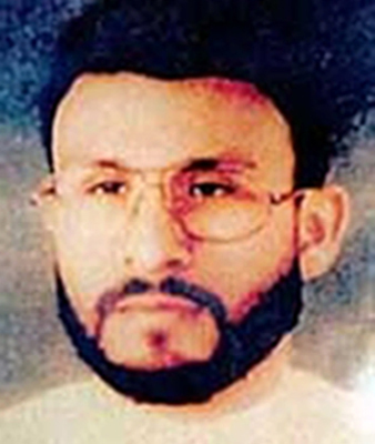 This photo provided by U.S. Central Command, shows Abu Zubaydah, date and location unknown.