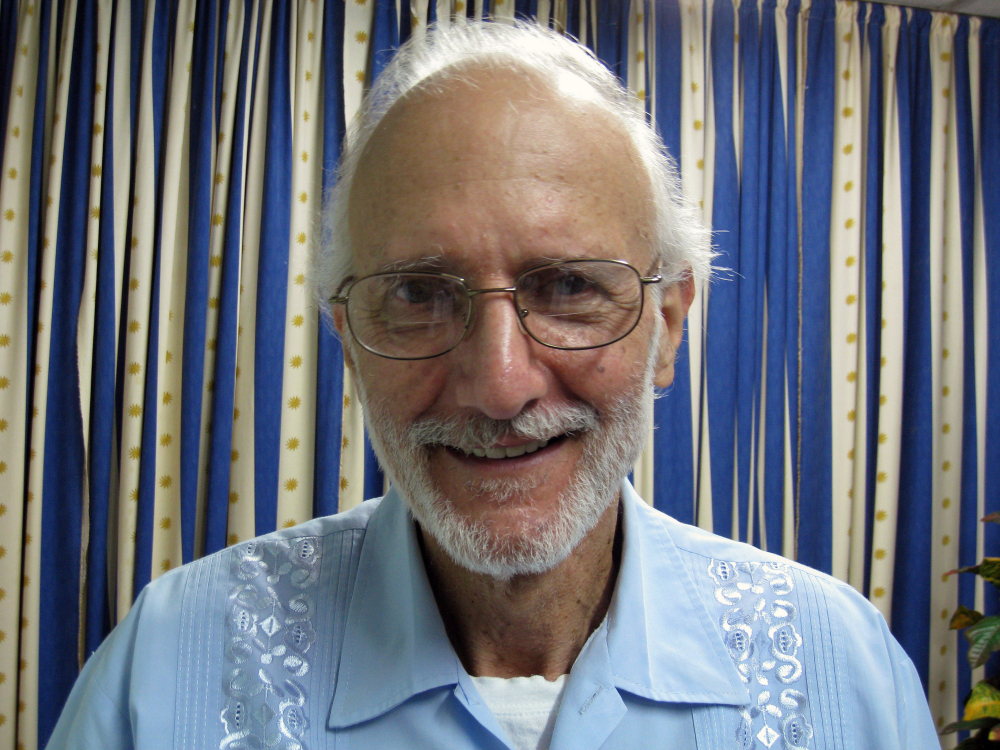 The Associated Press In this Nov. 27, 2012 file photo provided by James L. Berenthal, jailed American Alan Gross poses for a photo during a visit by Rabbi Elie Abadie and U.S. lawyer James L. Berenthal at Finlay military hospital as he serves a prison sentence in Havana, Cuba.