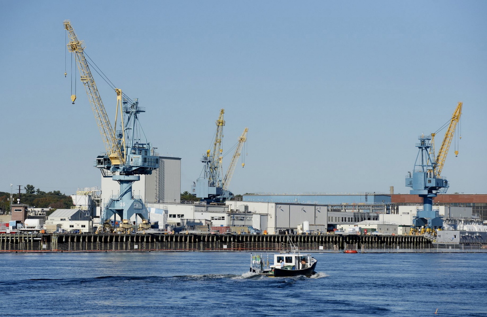 Portsmouth Naval Shipyard, located on an island in the Piscataqua River in Kittery, has 715 jobs to fill because of a projected increase in work overhauling nuclear submarines and to make up for worker retirements and departures for other positions.