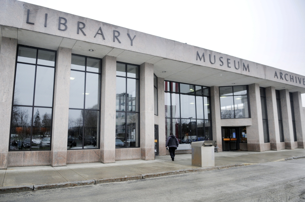 A man allegedly tried to abduct a 2-year-old Tuesday at the Maine State Museum, which is in the Maine State Cultural Building in Augusta, shown here.