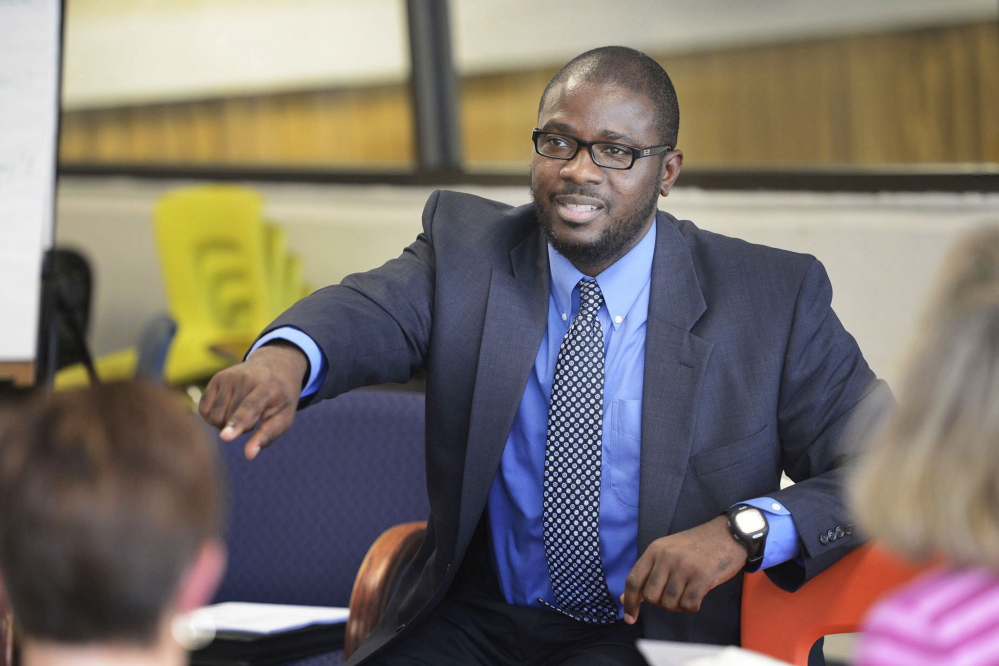 Portland Superintendent Emmanuel Caulk was hired in July 2012 and got a contract extension last year to June 2019. He's now one of two finalists to lead Lexington, Kentucky's public school system.