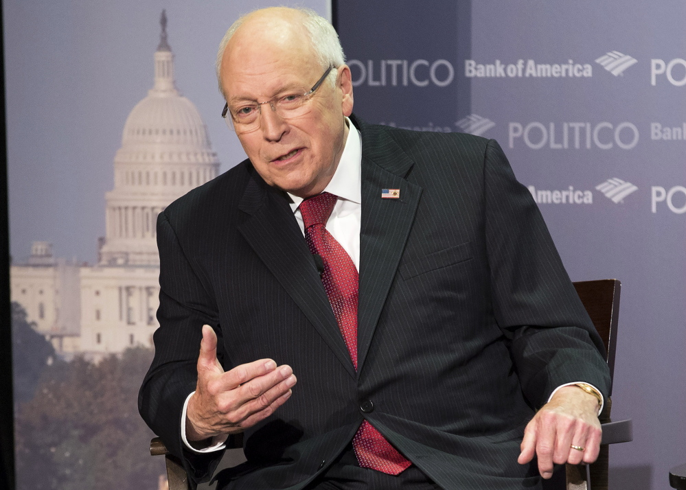 “I’d do it again in a minute,” said former vice president Dick Cheney, backing the CIA’s use of brutal interrogations. Reuters