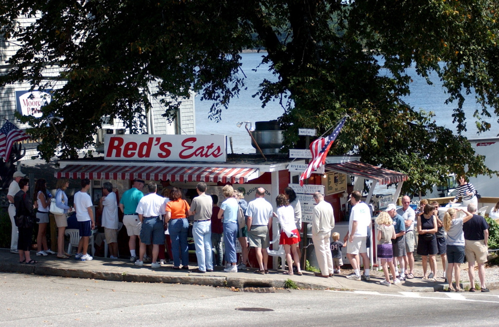 Customers at Red's Eats in Wiscasset wait to place an order.
Shawn Patrick Ouellette/Press Herald File 