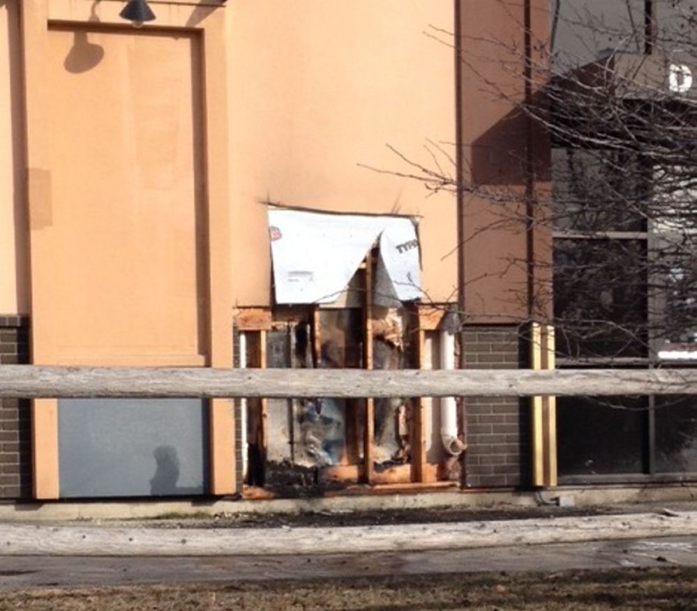 The KFC/ Taco Bell on Darin Drive was damaged by fire early Saturday and was expected to remain closed for at least a day. The fire was caused by a commercial cooking appliance, firefighters said.