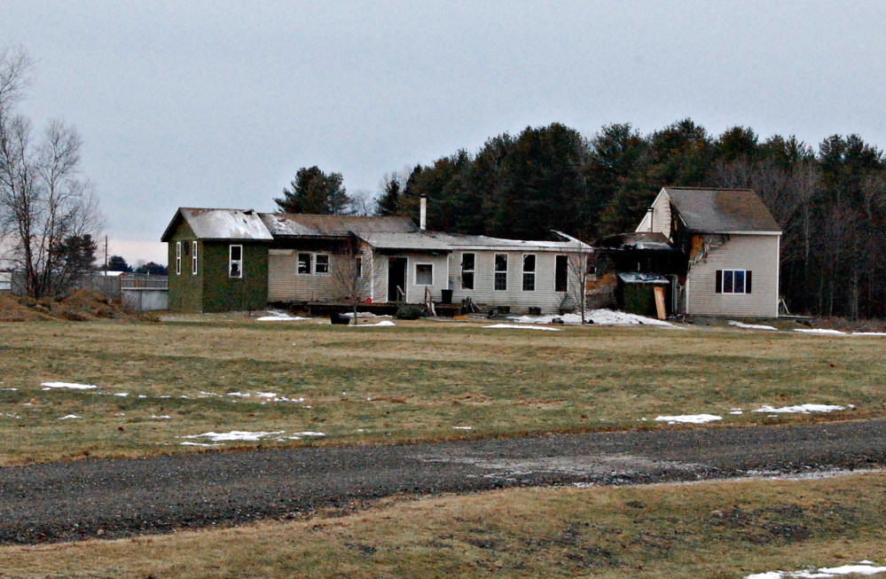 Fire ruined a home at 952 Hinckley Road in Clinton on Friday, displacing a family of five.