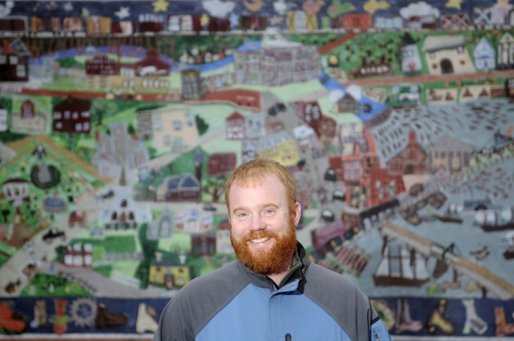 Patrick Wright is executive director of Gardiner Main Street, which is scheduled to be recognized Jan. 23 with an award from the Kennebec Valley Chamber of Commerce.
